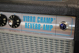 2025 Fender '68 Custom Pro Vibro Champ Reverb 5-Watt 1x10" Guitar Combo Black w/Cover