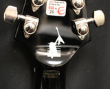 Epiphone Gibson Kirk Hammett 1979 Flying V Electric Guitar Ebony w/Case 7lbs 1oz
