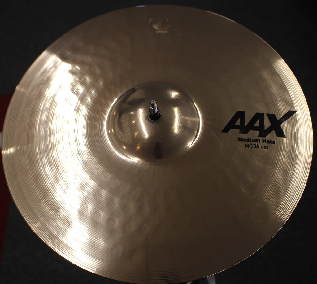 Sabian 14" AAX Medium Hi Hat Cymbal Set
