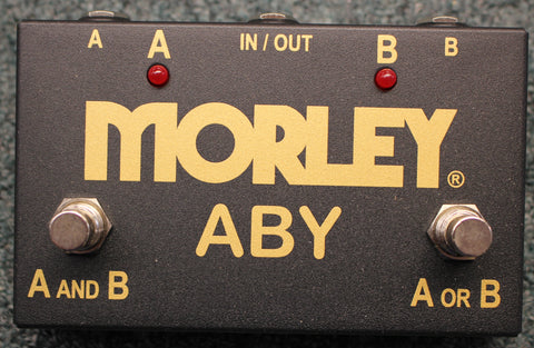 Morley Gold Series ABY Selector Combining Guitar Effects Pedal