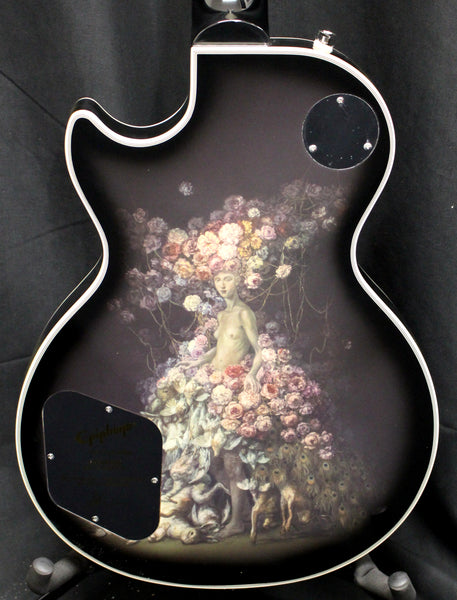 Epiphone  Adam Jones Les Paul Custom Art Collection: Julie Heffernan's  “Self-Portrait as Not Dead Yet” Antique Silverburst