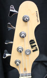 ESP LTD AP-204 Electric 4 String Bass Guitar Satin Black 8lbs 6oz