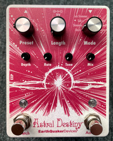 2022 Earthquaker Devices Astral Destiny Octal Octave Reverberation Odyssey Guitar Effects Pedal