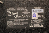 Fender Limited 2/120 Blues Junior IV 30th Anniversary 15 Watt Tube Amplifier w/Footswitch Black Western Tooled