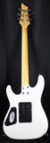 Schecter C-6 Deluxe Floyd Rose Tremolo Electric Guitar Satin White