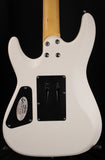 Schecter C-6 Deluxe Floyd Rose Tremolo Electric Guitar Satin White