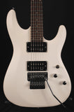 Schecter C-6 Deluxe Floyd Rose Tremolo Electric Guitar Satin White