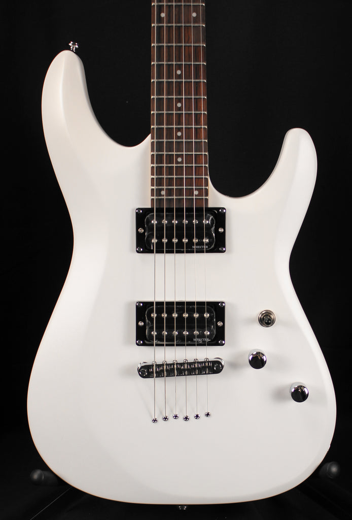 Schecter C-6 Deluxe Electric Guitar Satin White
