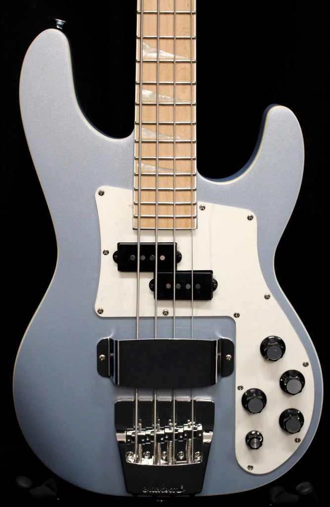 Jackson Concert Bass CBXDX IV M 4 String Electric Bass Guitar Ice Blue Metallic 8lbs 4oz