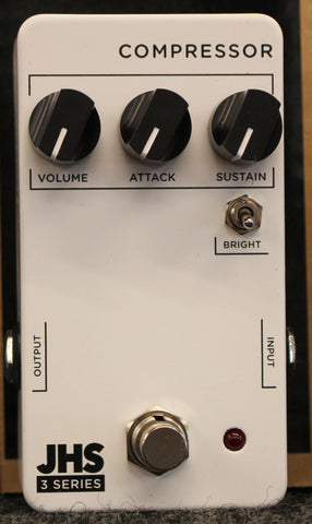 JHS Pedals 3 Series Compressor Effects Pedal White w/Box