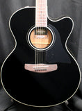 Yamaha CPX600 Medium Jumbo Acoustic-Electric Guitar Black