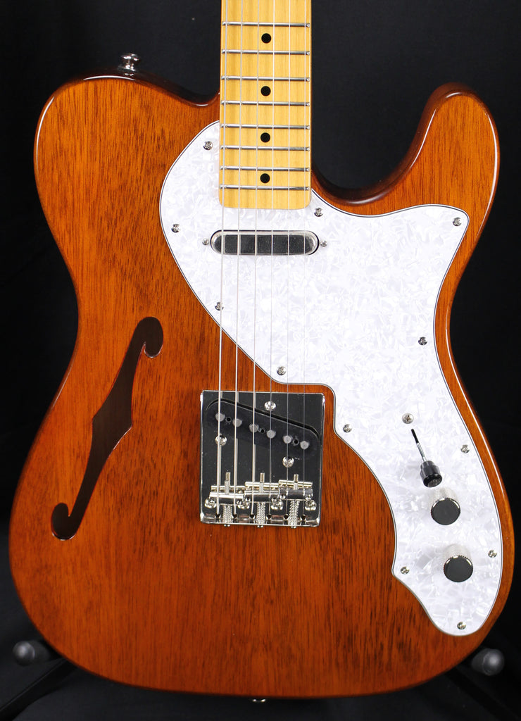 Squier Classic Vibe 60's Telecaster Thinline Maple Fretboard Electric Guitar Natural 5lbs 13oz