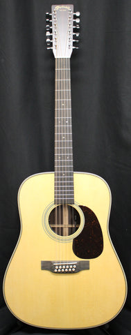2024 Martin Standard HD12-28-E Dreadnought 12 String Acoustic Electric Fishman Guitar Natural w/Case