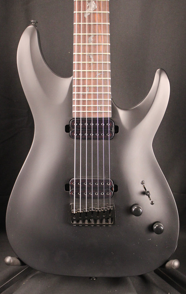 Schecter Damien 7 Heretic 7 String Electric Guitar Satin Black