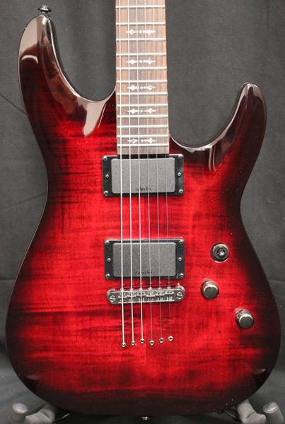 Schecter Demon-6 Electric Guitar Crimson Red Burst 6lbs 12oz