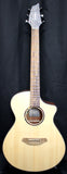 Breedlove Discovery S Concert CE European Spruce-African Mahogany Acoustic-Electric Guitar Natural
