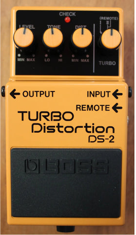 Boss DS-2 Turbo Distortion Guitar Effects Pedal