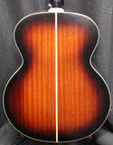 Epiphone El Capitan J-200 Studio Acoustic-Electric Bass Guitar Aged Vintage Sunburst Gloss 6lbs