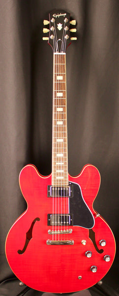 ギター Epiphone ES-335 IG CH Epiphone ES-335 IG Semi-Hollow Electric Guitar Cherry 8lbs 2oz