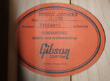 Gibson Custom Everly Brothers J-180 Acoustic-Electric Guitar Ebony w/Case DEMO