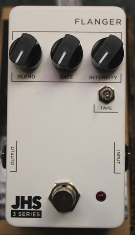 JHS Pedals 3 Series Flanger Effects Pedal White