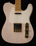 Squier Classic Vibe '50s Telecaster Electric Guitar White Blonde Gold Hardware 8lbs 15oz