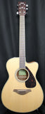 Yamaha FSX820C Small Body Acoustic-Electric Guitar Natural