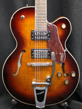 Gretsch G2420T Streamliner Hollowbody Singlecut Broad'Tron BT-3S Bigsby Electric Guitar Havana Burst 7lbs 1oz