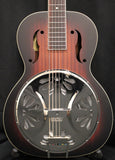 Gretsch G9220 Bobtail Round-Neck A.E. Mahogany Body Spider Cone Resonator Guitar Fishman Nashville Resonator Pickup 2-Color Sunburst