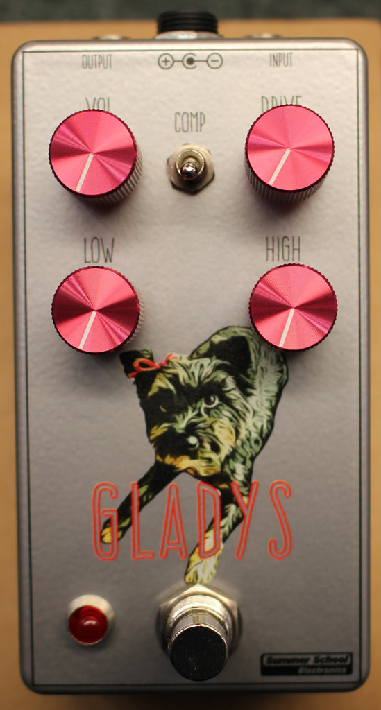 Summer School Electronics Gladys V2 Overdrive Guitar Effects Pedal #90