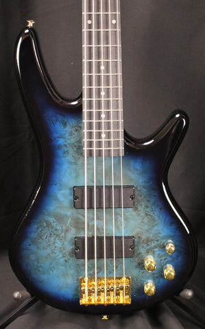 Ibanez GSR205PC 5-String Electric Bass Guitar Transparent Marine Burst