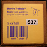 Harby Pedals Noble Tone Overdrive Guitar Effects Pedal Made in USA