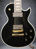 Epiphone Signature Matt Heafy Les Paul Custom Origins 7-String Electric Guitar Ebony w/Case 8lbs 10oz