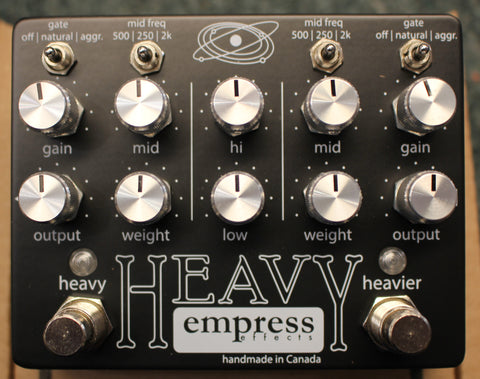Empress Effects Heavy High Gain Distortion Guitar Effects Pedal