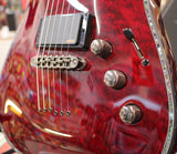2024 Schecter Hellraiser C-1 Electric Guitar Black Cherry