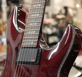 2024 Schecter Hellraiser C-1 Electric Guitar Black Cherry