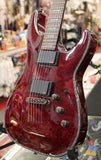 2024 Schecter Hellraiser C-1 Electric Guitar Black Cherry