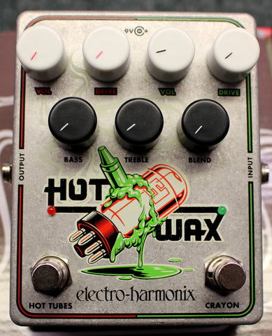 Electro Harmonix Hot Wax Dual Overdrive Effects Pedal w/Box