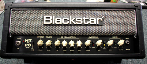 Blackstar HT20RHMKII Studio 20 20W Tube Guitar Amp Head Black w/Footswitch