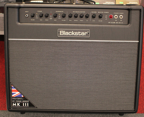 Blackstar HT Club 40 MK III 2-Channel 40-Watt 1x12" Guitar Combo Black