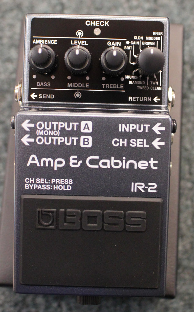 Boss IR-2 Amp & Cabinet Guitar Effects Pedal
