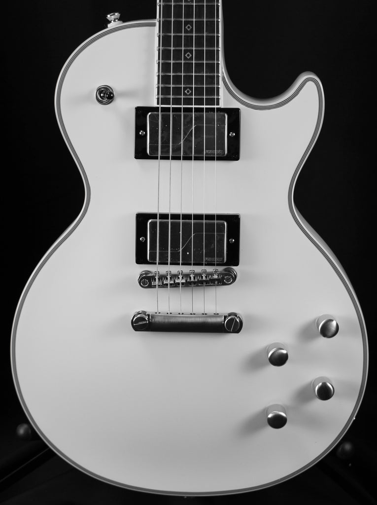 Epiphone Signature Jerry Cantrell Les Paul Custom Prophecy Electric Guitar Bone White w/Case 8lbs 4oz