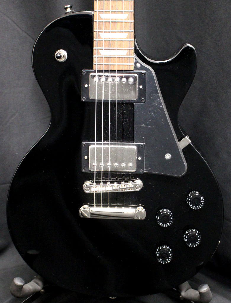 Epiphone Les Paul Studio Electric Guitar Ebony Black 8lbs 6oz
