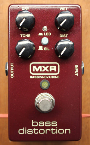 MXR M85 Bass Guitar Distortion Effects Pedal