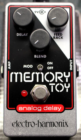Electro Harmonix Memory Toy Analog Delay With Modulation Effects Pedal w/Box
