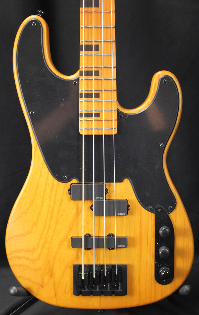 Schecter Model-T Session 4-String Electric Bass Aged Natural Satin 9lbs 3oz