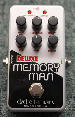 Electro-Harmonix Nano Deluxe Memory Man Analog Delay Effects Pedal w/Box