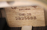 2024 Martin OM-28E USA Standard Orchestra Model Acoustic-Electric Guitar w/Case