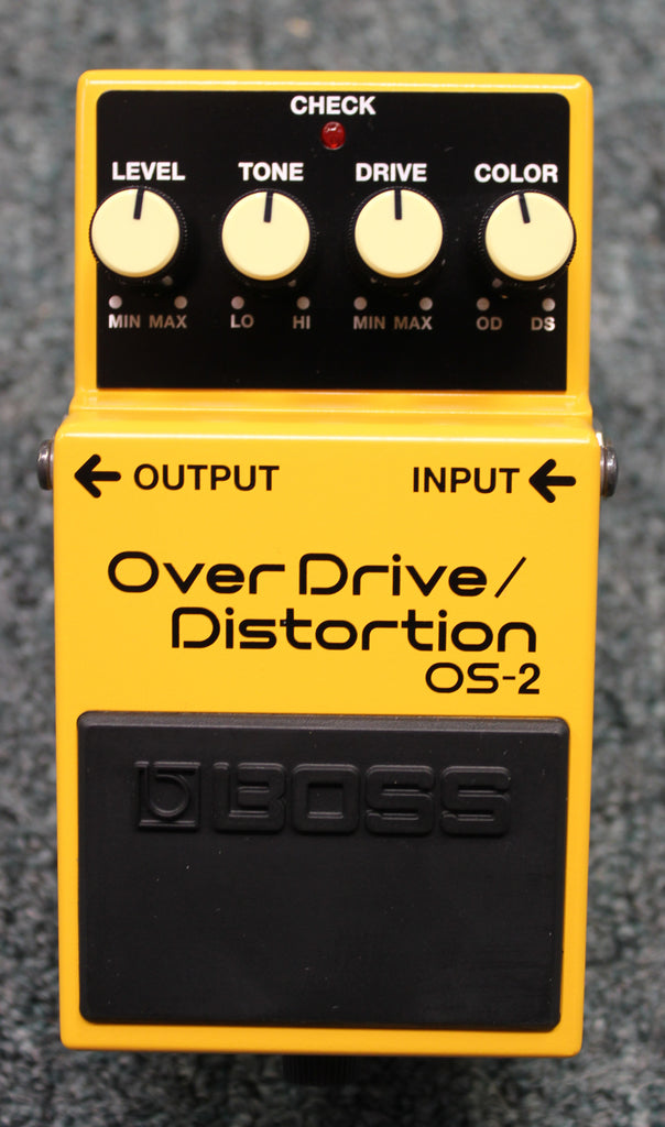 Boss OS-2 Overdrive Distortion Guitar Effects Pedal