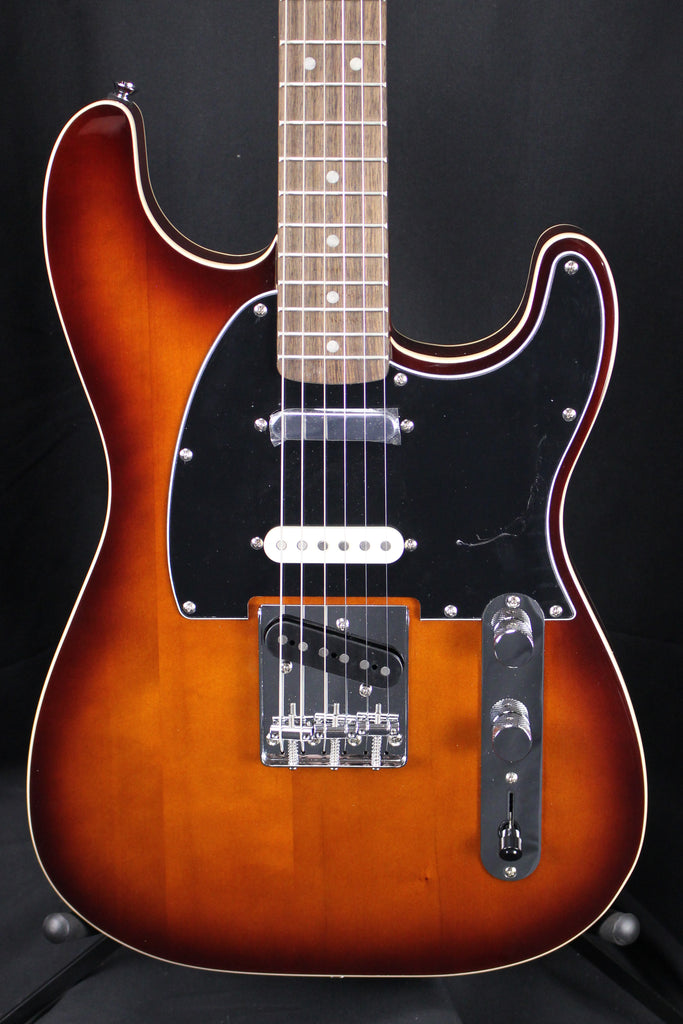 Squier Paranormal Custom Nashville Stratocaster Electric Guitar Chocolate 2 Color Sunburst 7lbs 5oz